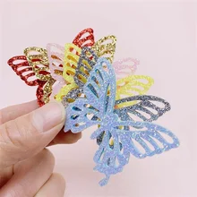 30Pcs/Lot Laser Cutting Butterfly Padded Applique For DIY Clothes Hat Festival Decoration Patches Hair Clip Accessories Handbag
30Pcs/Lot Laser Cutting Butterfly Padded Applique For DIY Clothes Hat Festival Decoration Patches Hair Clip Accessories Handbag