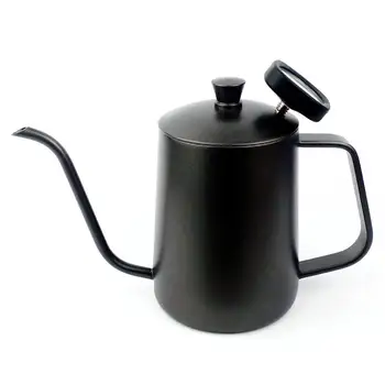 600ml Durable Stainless Steel Coffee Kettle Large Capacity Long Mouth Spout Teapot With Thermometer Portable Kitchen Accessories
600ml Durable Stainless Steel Coffee Kettle Large Capacity Long Mouth Spout Teapot With Thermometer Portable Kitchen Accessories