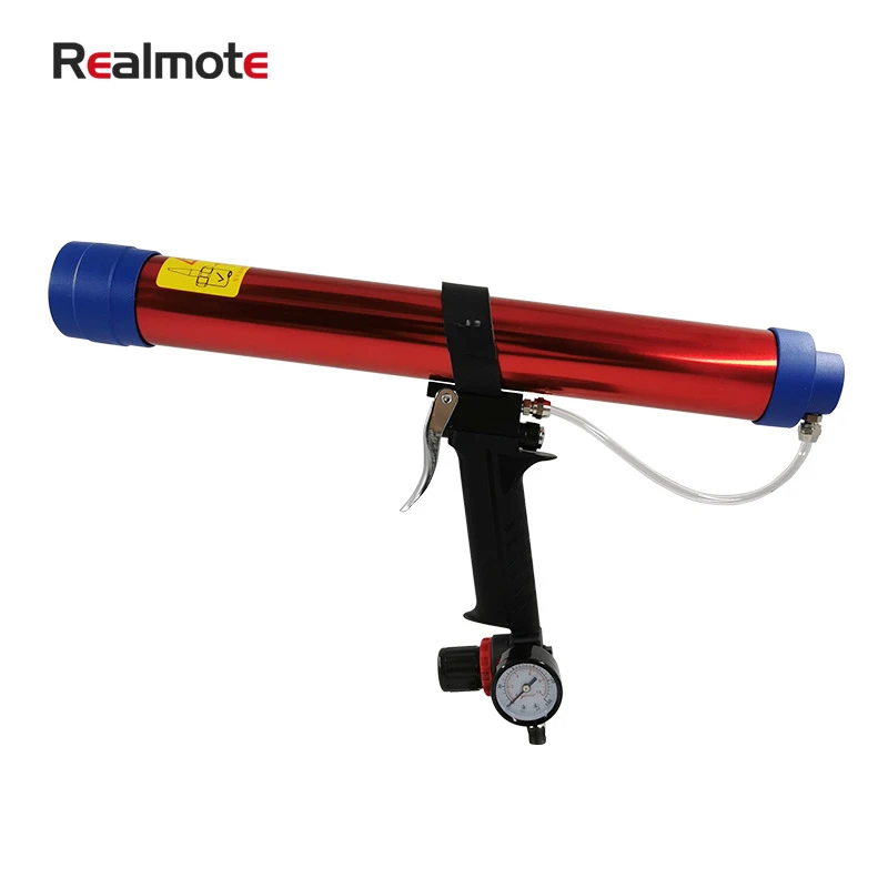 Realmote Pneumatic tools 46*33cm barrel glue gun Pneumatic glass anti-overflow air gun Applicable to the construction decoration
Realmote Pneumatic tools 46*33cm barrel glue gun Pneumatic glass anti-overflow air gun Applicable to the construction decoration