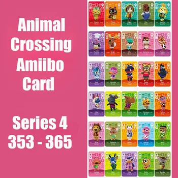 Series 4 (353 to 365) Animal Crossing Card Amiibo Cards locks nfc 3DS Card Work for Switch NS Games Animal Crossing Card
Series 4 (353 to 365) Animal Crossing Card Amiibo Cards locks nfc 3DS Card Work for Switch NS Games Animal Crossing Card