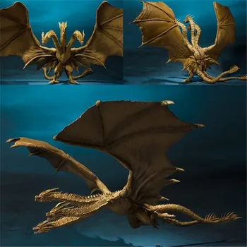 2019 New Version Movie Gojira 3 Heads Golden Dragon King Joints Moveable PVC Action Figure Collectible Model Toys
2019 New Version Movie Gojira 3 Heads Golden Dragon King Joints Moveable PVC Action Figure Collectible Model Toys