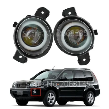 2pcs/pair (Right + Left) Fog Lamp Assembly LED H11 Fog Light with Angel Eye For N-issan X-Trail (T30) 2001 2002 2003 2004 - 2006
2pcs/pair (Right + Left) Fog Lamp Assembly LED H11 Fog Light with Angel Eye For N-issan X-Trail (T30) 2001 2002 2003 2004 - 2006
