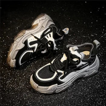 New Women Sneakers White Fashion Retro Platform Running Shoes Lady Autumn Winter footwear Breathable zapatos de mujer I3-62
New Women Sneakers White Fashion Retro Platform Running Shoes Lady Autumn Winter footwear Breathable zapatos de mujer I3-62