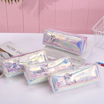Unicorn Pencil Case Laser Quicksand Pencil Case For Girls Boys Kawaii Pencil Box Bag School Supplies Stationery Gift
Unicorn Pencil Case Laser Quicksand Pencil Case For Girls Boys Kawaii Pencil Box Bag School Supplies Stationery Gift