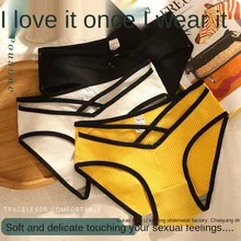 New Women's Underwear Sexy Solid Color Panties Fashion Girl Comfort Briefs Low Waist Seamless Underpants Female Lingerie
New Women's Underwear Sexy Solid Color Panties Fashion Girl Comfort Briefs Low Waist Seamless Underpants Female Lingerie