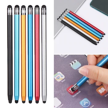6 Colors Round Dual Silicone Tips Touch Screen Pen Universal Portable Capacitive Stylus for Smartphone Tablet PC Computer
6 Colors Round Dual Silicone Tips Touch Screen Pen Universal Portable Capacitive Stylus for Smartphone Tablet PC Computer