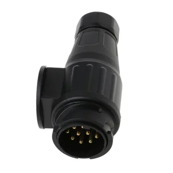 13 Pin Plug Socket Connector Adapter Plastic Waterproof 1Pc Fit For EU Standard Interior Switches & Relays
13 Pin Plug Socket Connector Adapter Plastic Waterproof 1Pc Fit For EU Standard Interior Switches & Relays