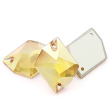 Sunshine Cosmic Crystal Glass Rhinestones K9 Glass Flat Back Stone With Cutted Edge & Holes For Sewing On Clothing Decoration
Sunshine Cosmic Crystal Glass Rhinestones K9 Glass Flat Back Stone With Cutted Edge & Holes For Sewing On Clothing Decoration