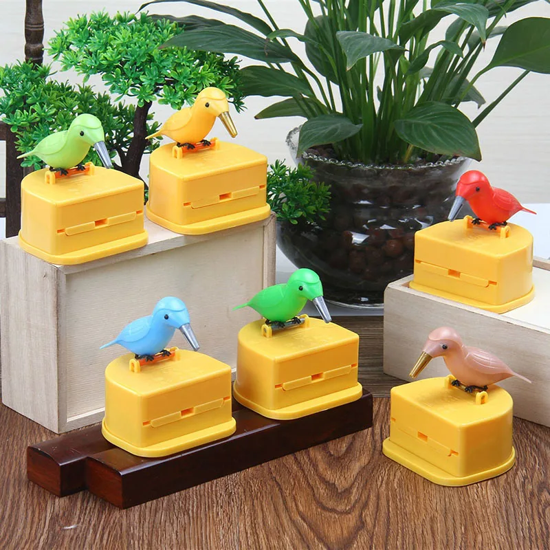 Automatic Bird Toothpick Box Press The Automatic Toothpick Box Country Cottage Kitchen Decoration SLC88
Automatic Bird Toothpick Box Press The Automatic Toothpick Box Country Cottage Kitchen Decoration SLC88