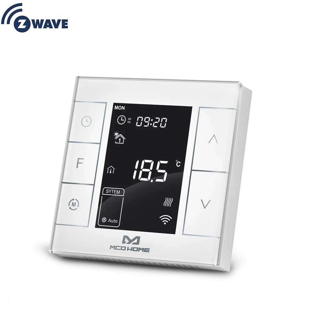 Z Wave Plus Water /Electrical Heating Thermostat Smart Home Z Wave Programmable Thermostat Built In Temperature and Humidity
Z Wave Plus Water /Electrical Heating Thermostat Smart Home Z Wave Programmable Thermostat Built In Temperature and Humidity