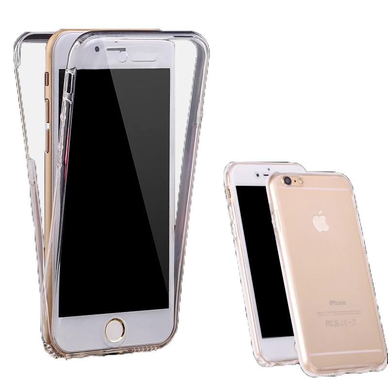 360 Degree Full Body shockproof Soft TPU ultra-thin Clear Case for iphone X XR XS Max 7 8 6 6S Plus 5S Phone Transparent Case
360 Degree Full Body shockproof Soft TPU ultra-thin Clear Case for iphone X XR XS Max 7 8 6 6S Plus 5S Phone Transparent Case