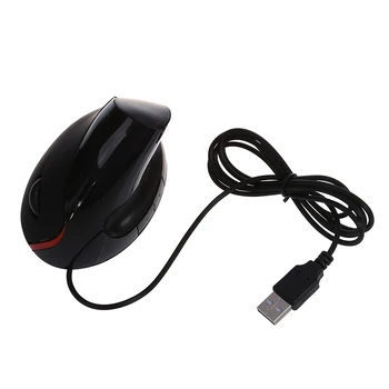 USB Mouse Vertical Ergonomic Vertical Mouse 1000 DPI LED for PC Computer Black
USB Mouse Vertical Ergonomic Vertical Mouse 1000 DPI LED for PC Computer Black