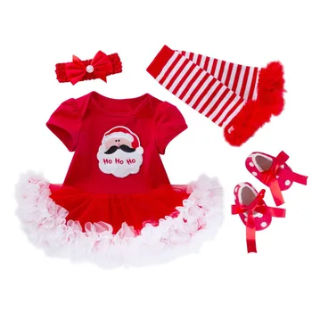 Christmas 4PCS Toddler Baby Girls Santa Printing Romper Skirt Outfits Set Christmas red color Outfits snowman
Christmas 4PCS Toddler Baby Girls Santa Printing Romper Skirt Outfits Set Christmas red color Outfits snowman