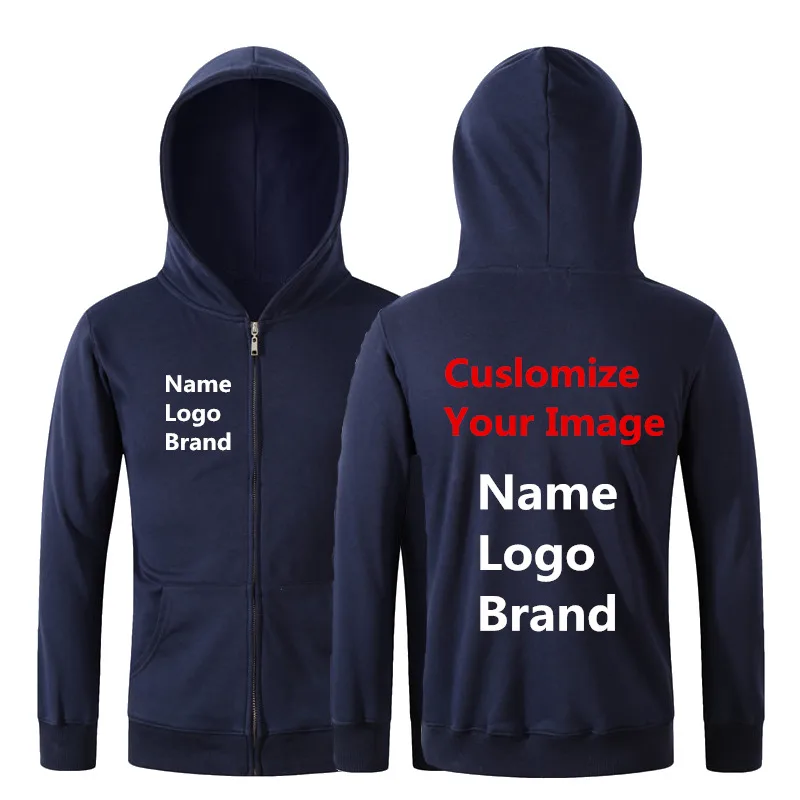 Custom Zipper Hoodies Logo Text Photo Print Men Women Personalized Team Family Customize Sweatshirt Polluver Cuslomize Clothes 
Custom Zipper Hoodies Logo Text Photo Print Men Women Personalized Team Family Customize Sweatshirt Polluver Cuslomize Clothes