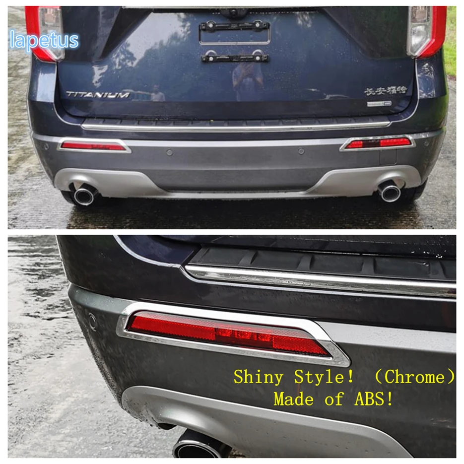 Auto Styling Rear Tail Fog Lights Lamps Decoration Frame Cover Trim Fit For Ford Explorer 2020 2021 Chrome / Carbon Fiber ABS
Auto Styling Rear Tail Fog Lights Lamps Decoration Frame Cover Trim Fit For Ford Explorer 2020 2021 Chrome / Carbon Fiber ABS