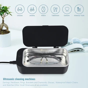 US EU Plug Standard Watch Glasses Jewelry Touch Control Ultrasonic Cleaning Machine Three Minutes Cleaning Machine Home Use
US EU Plug Standard Watch Glasses Jewelry Touch Control Ultrasonic Cleaning Machine Three Minutes Cleaning Machine Home Use
