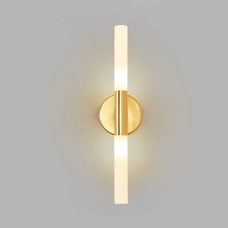 Фото Настенный светодиодный светильник в скандинавском стиле лампа для зеркала