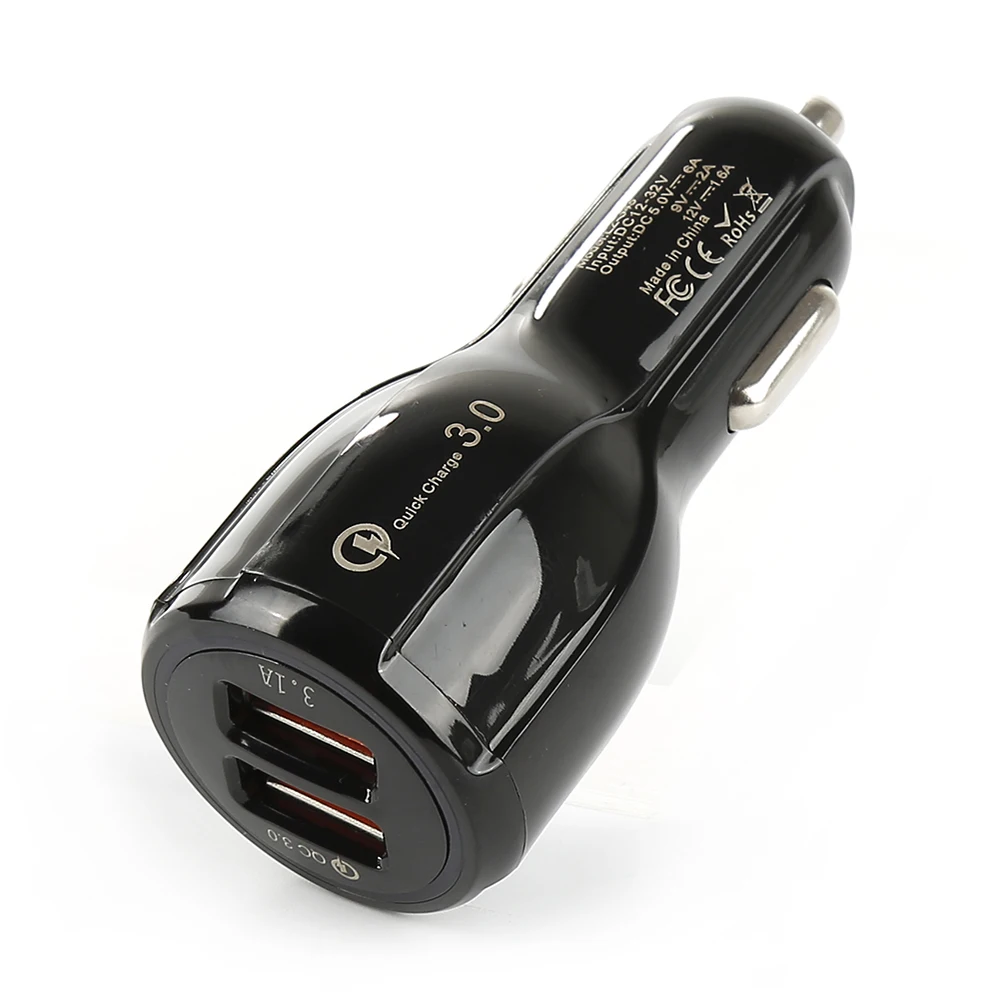 Car usb Charger Dual usb port socket Quick Charge QC 3.0 3.1A Universal USB Fast Charge Power Adapter for Mobile Tablets
Car usb Charger Dual usb port socket Quick Charge QC 3.0 3.1A Universal USB Fast Charge Power Adapter for Mobile Tablets