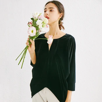2020 Autumn New Solid Color Velvet Top Simple Solid Color Young Slim Shirt Western Style Loose Lady's Shirt Dropshipping
2020 Autumn New Solid Color Velvet Top Simple Solid Color Young Slim Shirt Western Style Loose Lady's Shirt Dropshipping