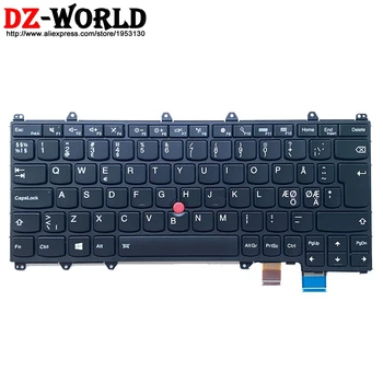 New/orig NDC Nordic Danish Norway Sweden Backlit Keyboard for Lenovo Thinkpad Yoga 260 Laptop Teclado 01AV294 01AV298
New/orig NDC Nordic Danish Norway Sweden Backlit Keyboard for Lenovo Thinkpad Yoga 260 Laptop Teclado 01AV294 01AV298