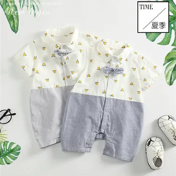 Baby Romper Costume Genteman Baby Boy Jumpsuit Summer 1st Birthday Party Wedding Toddler Clothes For Boys Infant Boy Romper
Baby Romper Costume Genteman Baby Boy Jumpsuit Summer 1st Birthday Party Wedding Toddler Clothes For Boys Infant Boy Romper