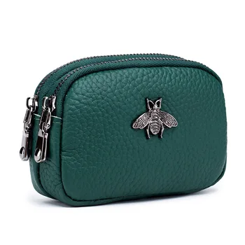 Ladies small coin purse leather cute female coin bag double zipper new coin purse mini foreign trade coin purse
Ladies small coin purse leather cute female coin bag double zipper new coin purse mini foreign trade coin purse