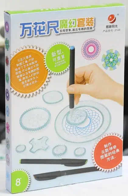 Flowers Curve Gear Gauge Flexible Spirograph Fantasy Set Children Fine Art Educational Painted Ruler
Flowers Curve Gear Gauge Flexible Spirograph Fantasy Set Children Fine Art Educational Painted Ruler