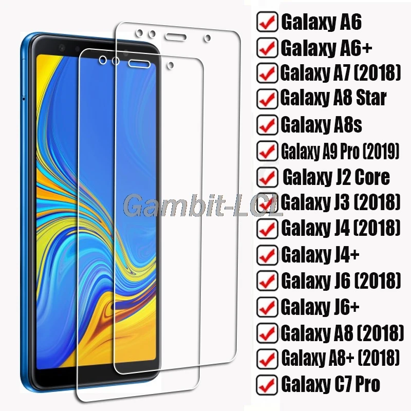 Защитное стекло для Samsung Galaxy A6 A6 + J4 J6 A8 C7 A7 J3 2018 A8 Star A8s A9 Pro 2019 J2 Core, 2 шт.
Защитное стекло для Samsung Galaxy A6 A6 + J4 J6 A8 C7 A7 J3 2018 A8 Star A8s A9 Pro 2019 J2 Core, 2 шт.