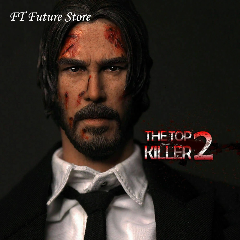 In Stock 1/6 Male Head Sculpt Accessory The Killer John Wick Head Sculpt Keanu Reeves Head Sculpt Carved Model for 12'' Body
In Stock 1/6 Male Head Sculpt Accessory The Killer John Wick Head Sculpt Keanu Reeves Head Sculpt Carved Model for 12'' Body