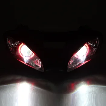 Red Angel Eyes Assembly Custom Headlight HID Projector Conversion LED Headlamp For Yamaha YZF R6 2008-2015
Red Angel Eyes Assembly Custom Headlight HID Projector Conversion LED Headlamp For Yamaha YZF R6 2008-2015