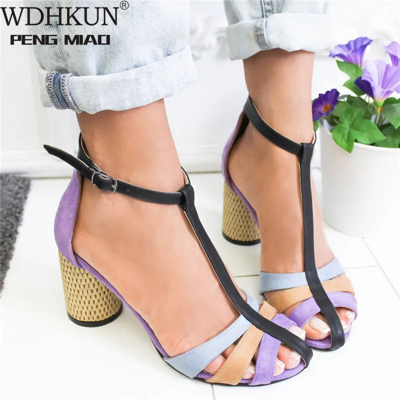 WDHKUN Strap Heel Peep Toe Chunky Heel Sandals Vintage Slip On Elastic Bandage Elegants Platform Sandals Sandalias Mujer 2020
WDHKUN Strap Heel Peep Toe Chunky Heel Sandals Vintage Slip On Elastic Bandage Elegants Platform Sandals Sandalias Mujer 2020