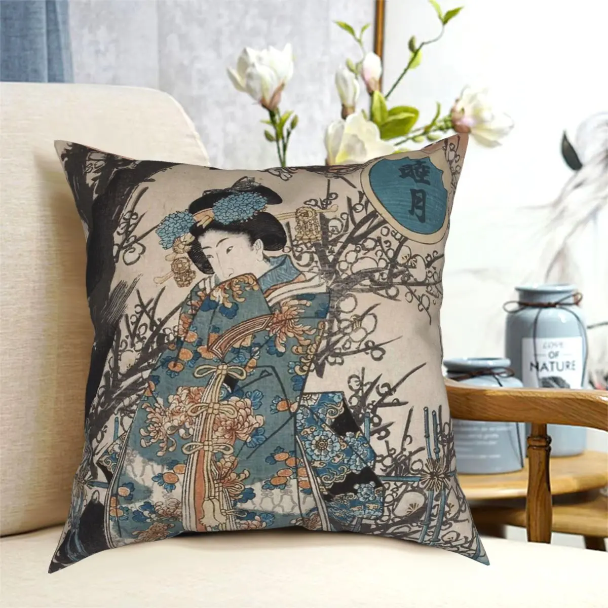 Classic Vintage Ukiyo Square Pillowcase Polyester Pattern Decor Throw Pillow Case for Sofa Cushion Cover
Classic Vintage Ukiyo Square Pillowcase Polyester Pattern Decor Throw Pillow Case for Sofa Cushion Cover