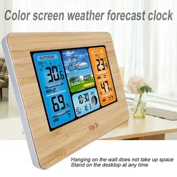 Plastic Thermometer Clock Wireless Weather Station Digital Alarm Clock Office Wake Up Projector Full Touch Screen Livingroom
Plastic Thermometer Clock Wireless Weather Station Digital Alarm Clock Office Wake Up Projector Full Touch Screen Livingroom