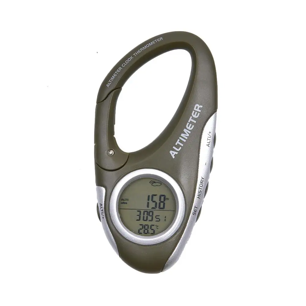 Multi-function Altimeter Thermometer Weather Monitor for Climbing Camping Outdoor
Multi-function Altimeter Thermometer Weather Monitor for Climbing Camping Outdoor