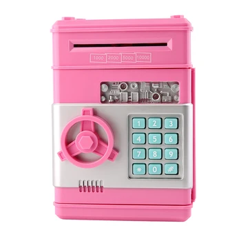 Eworld Hot New Piggy Bank Mini ATM Money Box Safety Electronic Password Chewing Coin Cash Deposit Machine Gift for Children Kids
Eworld Hot New Piggy Bank Mini ATM Money Box Safety Electronic Password Chewing Coin Cash Deposit Machine Gift for Children Kids