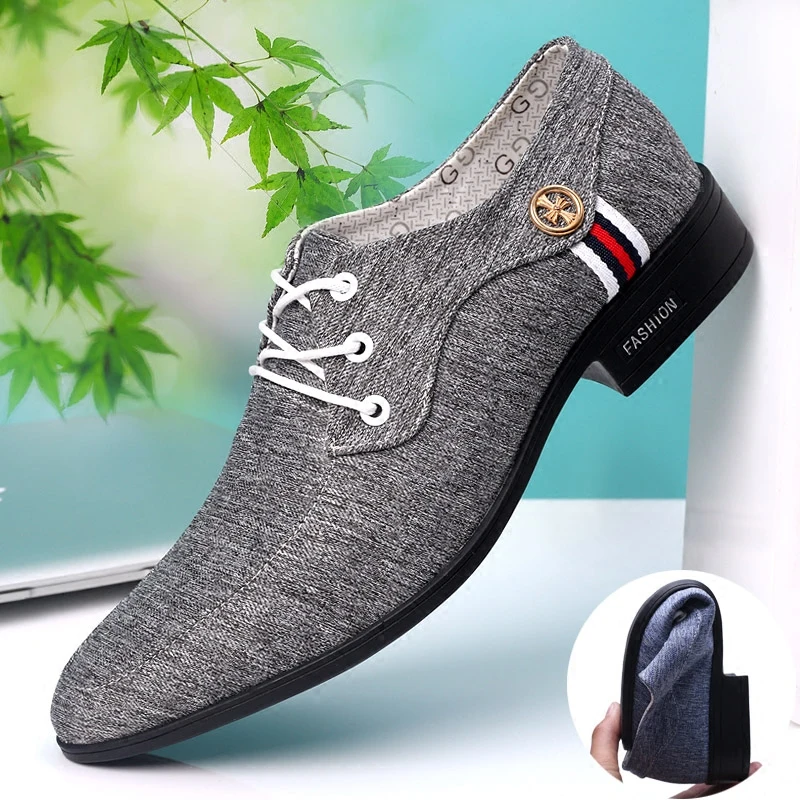 

New Arrival Oxford Shoes For Men Lovers Shoe New Breathable Dress Formal Italian Mens Brands Sapato Masculino Couro A-03