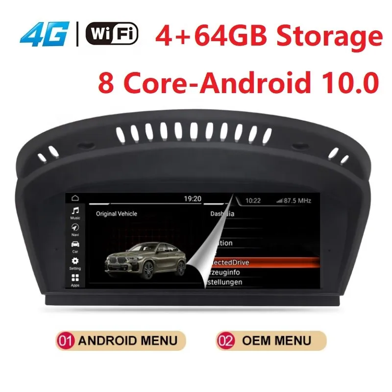 8.8 Inch 4G 8 Core Blueray Screen Radio Car DVD Player GPS Navigation Android for BMW E60 E90 E91 E92 3 5 Series 2008 2009 2010
8.8 Inch 4G 8 Core Blueray Screen Radio Car DVD Player GPS Navigation Android for BMW E60 E90 E91 E92 3 5 Series 2008 2009 2010