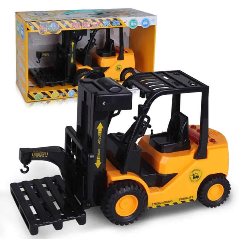 Electric remote control forklift toy construction toy for children 
Electric remote control forklift toy construction toy for children