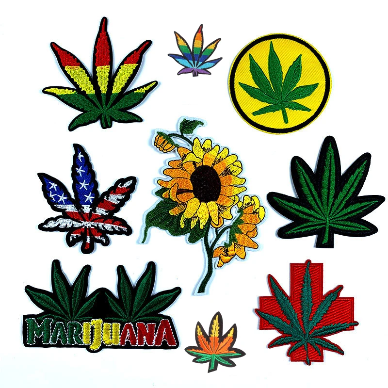 Leaf Badges Iron on Flower Patches for Clothing Rock Stripe Sticker on Clothes Embroidered Patches for The Clothing DIY Applique
Leaf Badges Iron on Flower Patches for Clothing Rock Stripe Sticker on Clothes Embroidered Patches for The Clothing DIY Applique