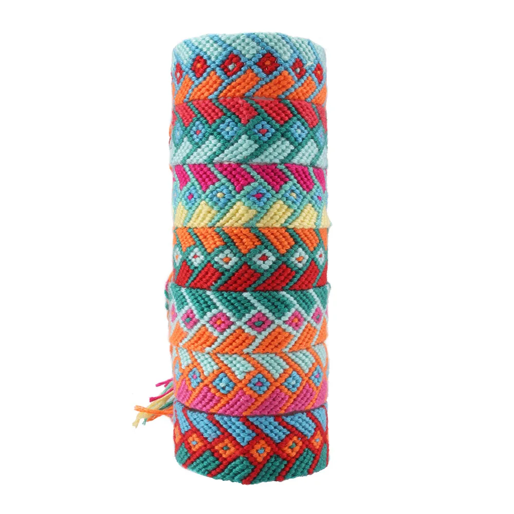 Multicolored Boho Chevron Fish Bone Woven Friendship Bracelet For Woman Man Bohemia Hippie Floss Macrame Jewelry Pulsera De Hilo
Multicolored Boho Chevron Fish Bone Woven Friendship Bracelet For Woman Man Bohemia Hippie Floss Macrame Jewelry Pulsera De Hilo