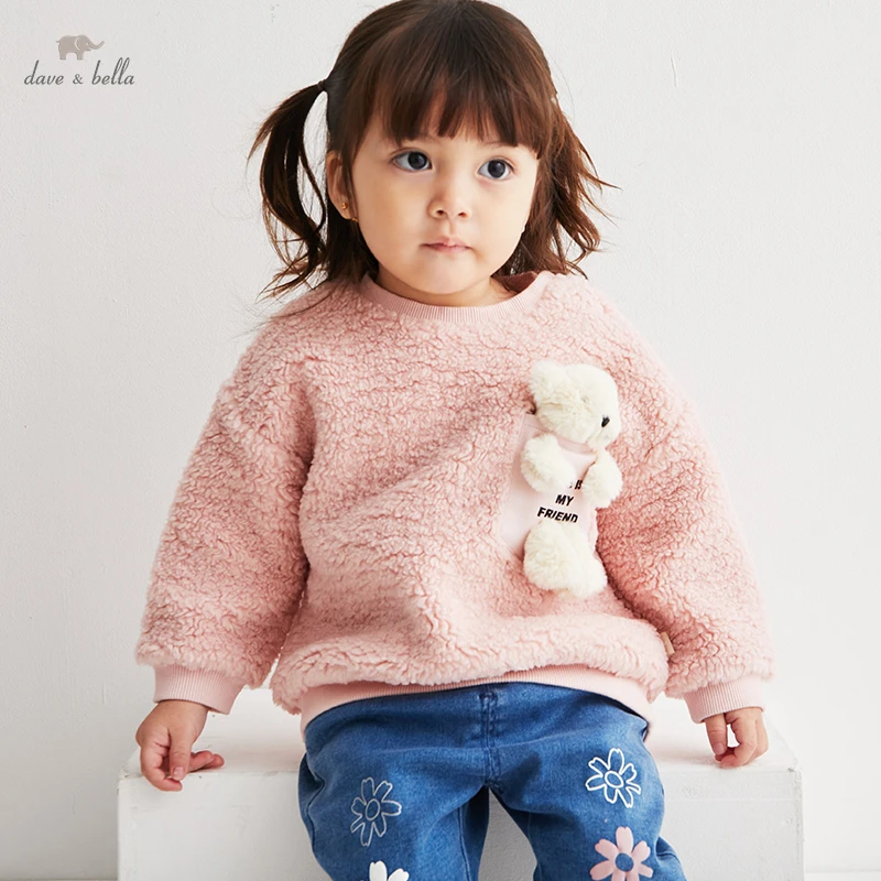 DB18948 dave bella winter baby girls cute cartoon sweatshirts children tops kids girl fashion tees
DB18948 dave bella winter baby girls cute cartoon sweatshirts children tops kids girl fashion tees
