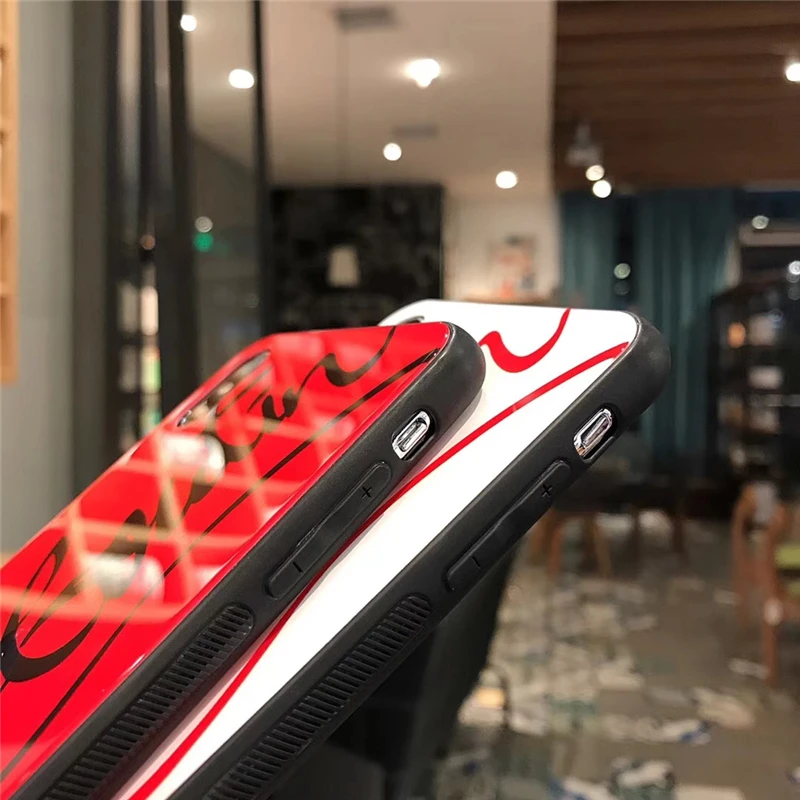 Luxury Brand Paris Tempered Glass Case for IPhone XS X Max XR 8 7 6 6S Plus 10 CL Phone Fashion Shoes Designer Coque Back Cover
Luxury Brand Paris Tempered Glass Case for IPhone XS X Max XR 8 7 6 6S Plus 10 CL Phone Fashion Shoes Designer Coque Back Cover