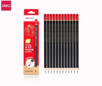 Deli 12pcs 2B pencil cute chinese style student stationery wooden kawaii pencils school & office supplies writing drawing pencil
Deli 12pcs 2B pencil cute chinese style student stationery wooden kawaii pencils school & office supplies writing drawing pencil