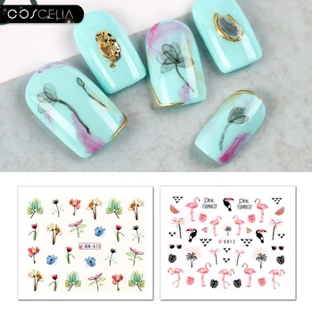 COSCELIA 12/18/24pcs Random Nail Stickers Set Flamingo Water Decal Sexy Girl Transfer Slider Nail Art Tattoo Manicure Foil Wraps
COSCELIA 12/18/24pcs Random Nail Stickers Set Flamingo Water Decal Sexy Girl Transfer Slider Nail Art Tattoo Manicure Foil Wraps