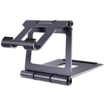 Aluminum Laptop Tablet Holder Computer Stand for Desk Compatible with All Tablets,Phones & Laptops 10-17 Inch
Aluminum Laptop Tablet Holder Computer Stand for Desk Compatible with All Tablets,Phones & Laptops 10-17 Inch
