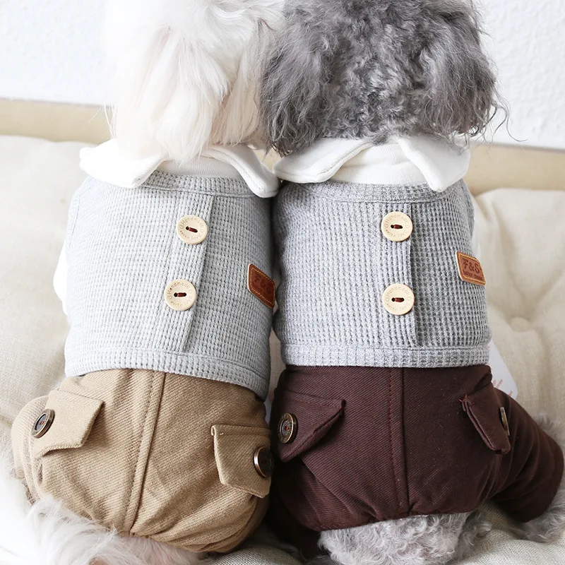 Cotton Button Pet Dog Clothes Winter Warm Dog Bathrobe Jumpsuits Dog Pajamas Thick Coats Clothing For Dogs Cat Yorkie Maltese
Cotton Button Pet Dog Clothes Winter Warm Dog Bathrobe Jumpsuits Dog Pajamas Thick Coats Clothing For Dogs Cat Yorkie Maltese