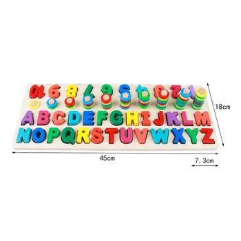 Children's Toys Kids Digital Letter Color Cognition Puzzle Baby Early Learning Building Blocks Montessori Toys
Children's Toys Kids Digital Letter Color Cognition Puzzle Baby Early Learning Building Blocks Montessori Toys
