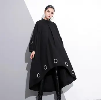 Large Size Black Asymetric Shirt Dress Women 2019 Spring Autumn Lantern Sleeve Temperament Casual Womens Dresses Oversize w924
Large Size Black Asymetric Shirt Dress Women 2019 Spring Autumn Lantern Sleeve Temperament Casual Womens Dresses Oversize w924