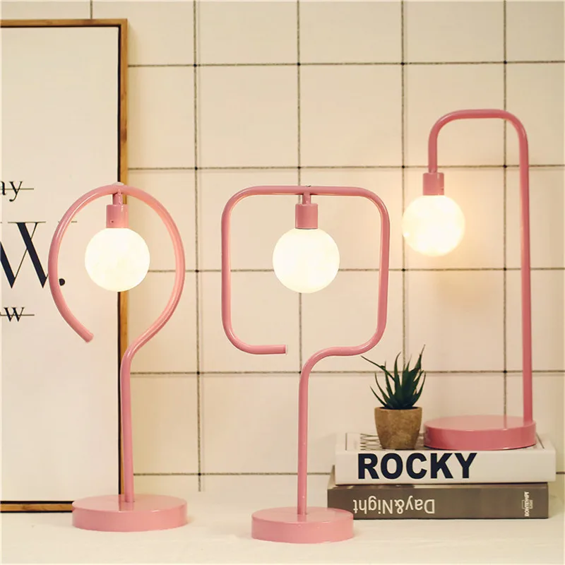 Nordic LED Night Light Bulb USB LED Lamp Desk Decor Table Lamp Chic Geometry Wrought Iron Bedroom Decoration Atmosphere Light
Nordic LED Night Light Bulb USB LED Lamp Desk Decor Table Lamp Chic Geometry Wrought Iron Bedroom Decoration Atmosphere Light