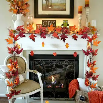 2020 Autumn Decoration 10/20/40 LED Artificial Autumn Leaves Maple Leaves Fall Garland String Light Decor Halloween Christmas
2020 Autumn Decoration 10/20/40 LED Artificial Autumn Leaves Maple Leaves Fall Garland String Light Decor Halloween Christmas
